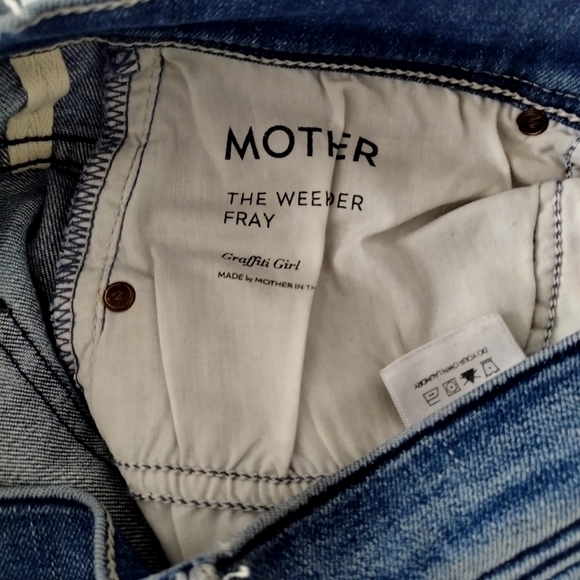 Mother The Weekender in Graffiti Girl Sz 27 - Picture 9 of 12